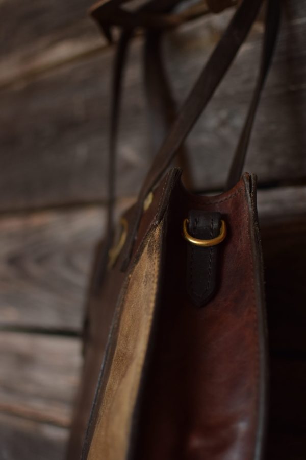 Repurpose-Handtasche  "saddle flap" – Bild 4